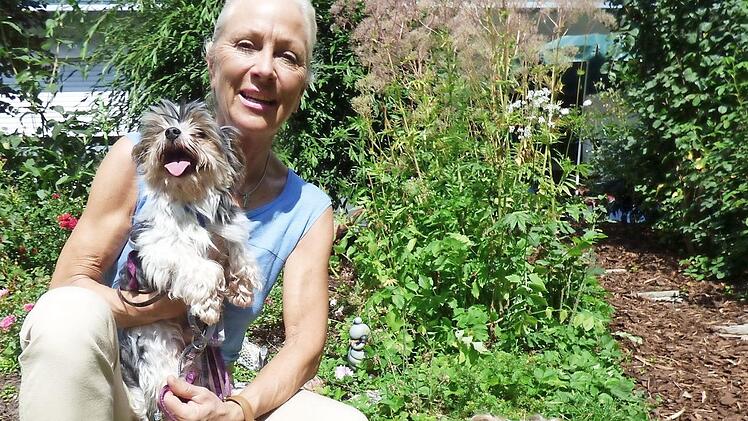Carmen Baur mit Max, Moritz und Mausi Foto: Thomas Weichert