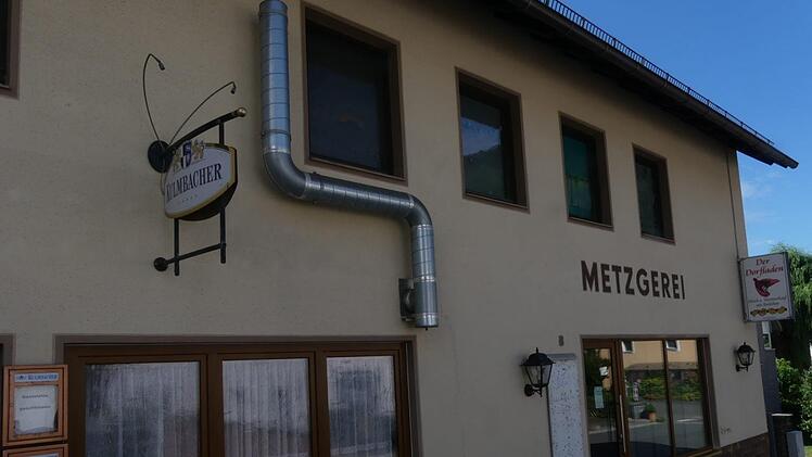 Der kleine Dorfladen in Streitberg Foto: Paul Pöhlmann