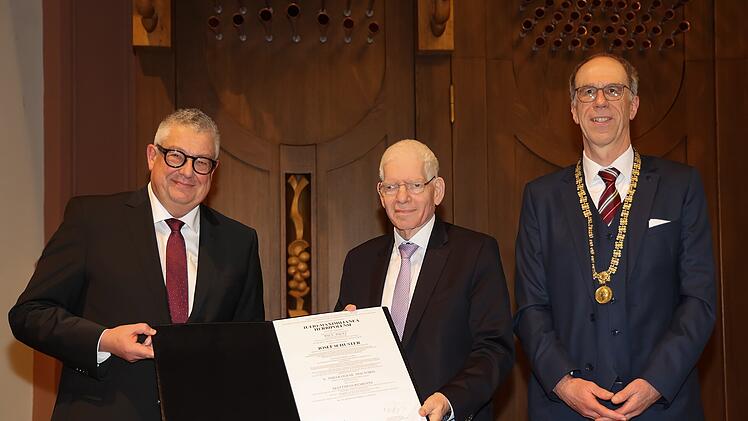 JMU verleiht Ehrendoktortitel an Dr. Josef Schuster - "Stimme für Respekt und Toleranz"