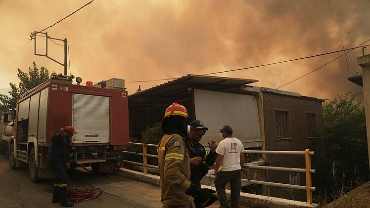 Waldbrände in Griechenland
