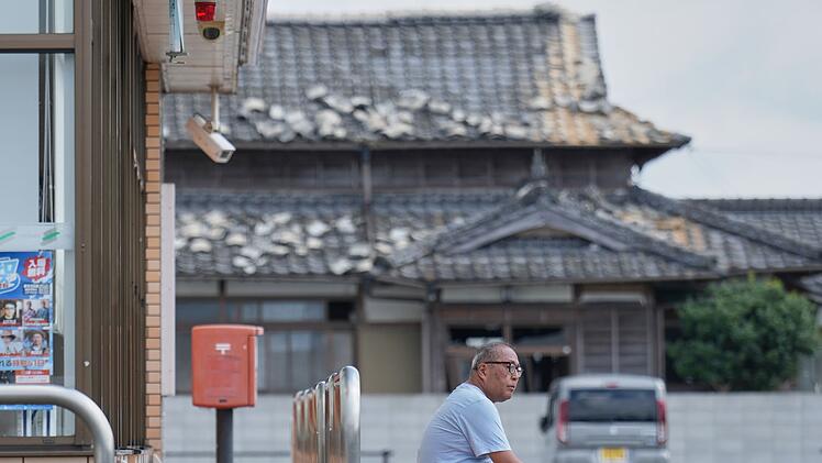 Nach dem schweren Erdbeben in Japan