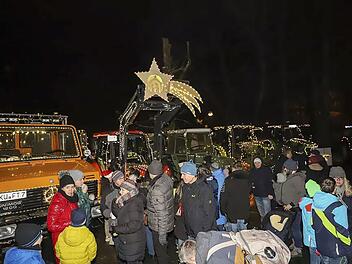 Das war die Kulmbacher Traktor-Lichterfahrt 2023: Die schönsten Bilder vom Event