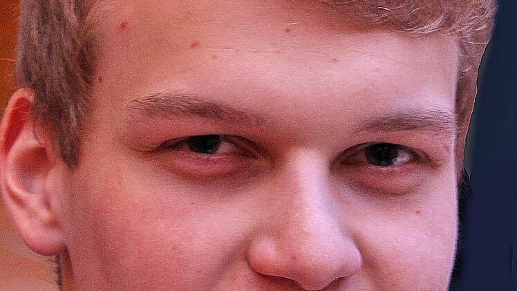 Aufstieg: Maximilian Hartmann (19) ist mit der A-Junioren-Handballmannschaft des TSV Münnerstadt in die Landesliga aufgestiegen. Foto: Dieter Britz