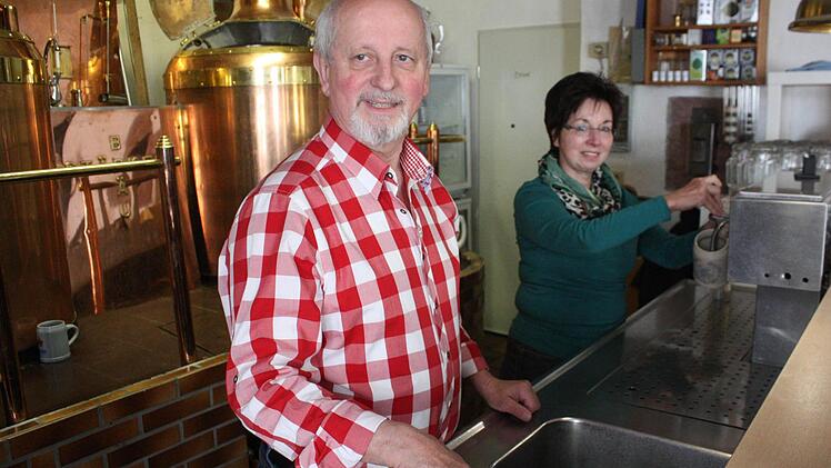 Die Stärkers standen oft gemeinsam hinter der Theke.  Foto: Robert Huger