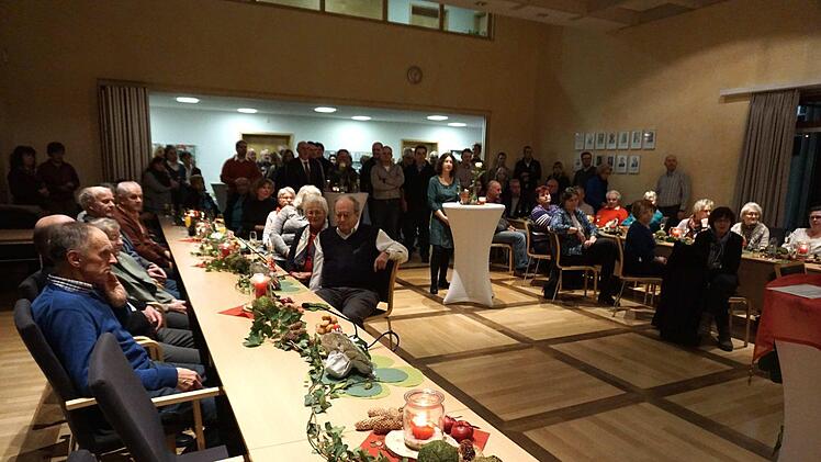 Beim Neujahrsempfang in WeisendorfRichard Sänger