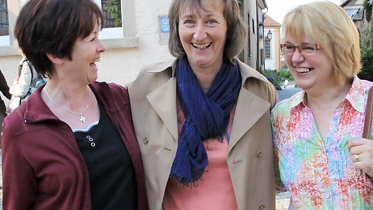Kennen sich schon seit 37 Jahren: Dorothee Hamm, Isabelle Henry und Maria Knauff.