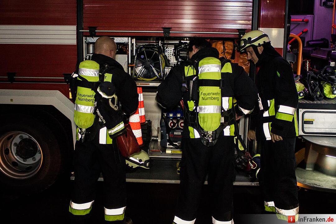 Nürnberg: Brand in Doppelhaushälfte