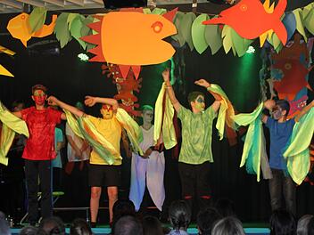 Die Papageienfische bei ihrer "Casting-Show"Günther Geiling