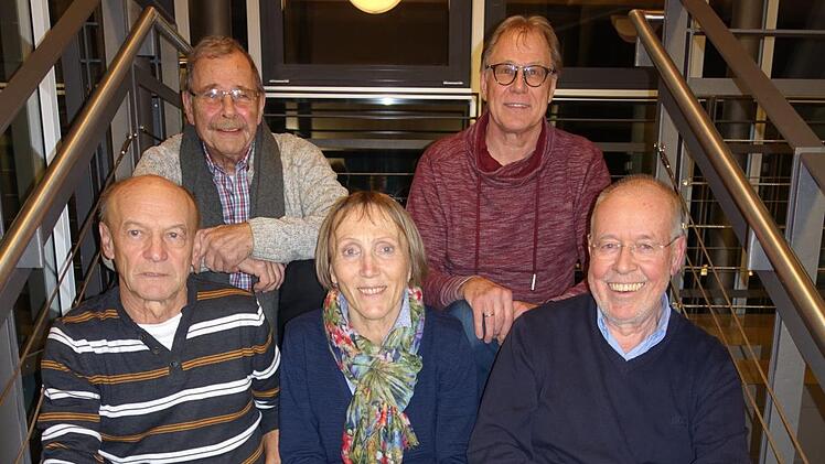 Die  Spitzenkandidaten (von links): Paul Kraus, Fritz Sitzmann,  Susanne Ehrenspeck, Klaus Marwinske und  Reinhard Stang     Foto: privat