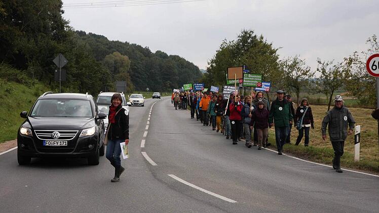 Demo und Verkehr