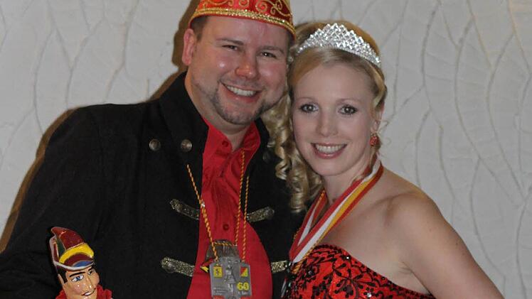 Prinz Matthias II. und seine Prinzessin Monique II. freuen sich auf eine extralange Session. Foto: Thomas Dill