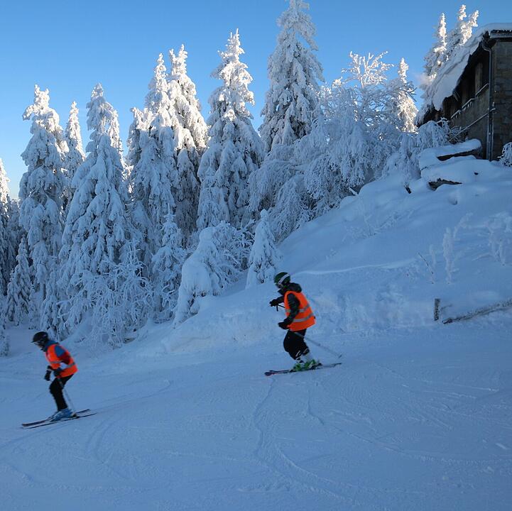 Urlaub in Franken: Fichtelgebirge im Winter