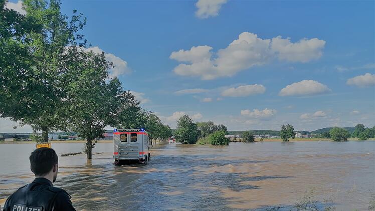 Im Landkreis Erlangen-Höchstadt tobten am Wochenende heftige Unwetter