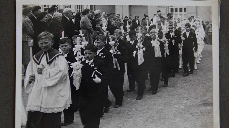 Ein Foto aus dem Besitz von Albrecht Höchemer von 1956.