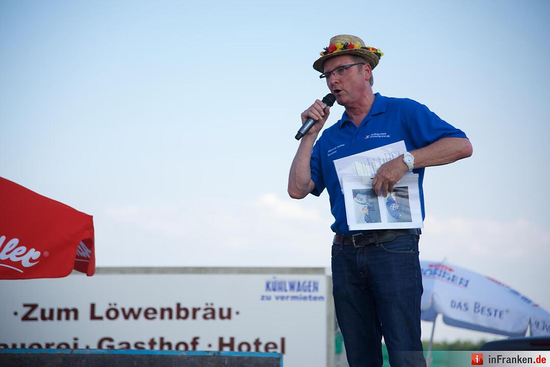 Jubiläumsausgabe: Zum 20. Mal hat die Raiffeisenbank Seebachgrund zu ihrem Ballonmeeting nach Hannberg eingeladen. Mehr als 2000 Menschen waren gekommen.