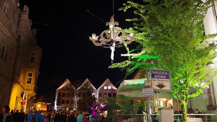 Auftakt zu "Kronach leuchtet 2018". Foto: Heike Schülein