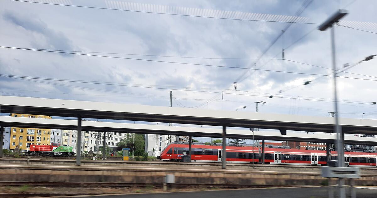 Train route Nuremberg - | Bamberg: Massive disruption due to emergency ...