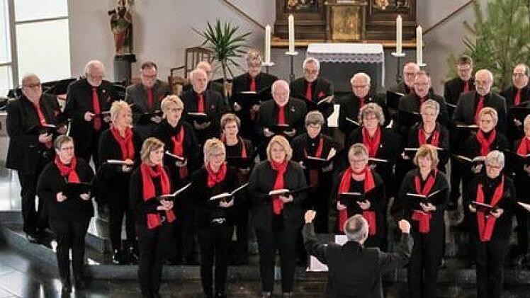 Auf sein erfolgreichstes Jahr bisher konnte der Gemischte Chor des Gesangvereins Frohsinn Riedenberg zurückblicken. Hier bei   seinem Auftritt beim  Dreikönig-Konzert im hessischen Welkers.  Foto: Evelyn Schneider