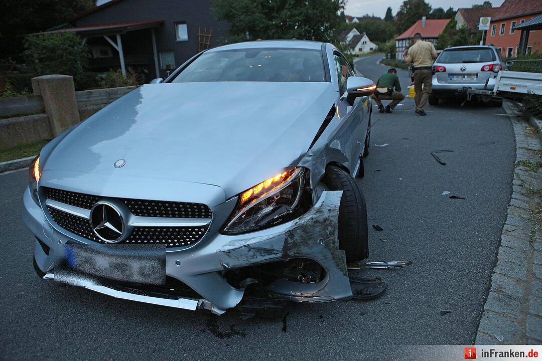 Zwei Verletzte bei Frontalzusammensto§