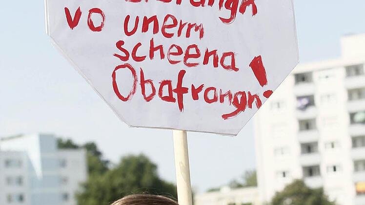 So liest sich oberfränkischer Protest  gegen die NPD.