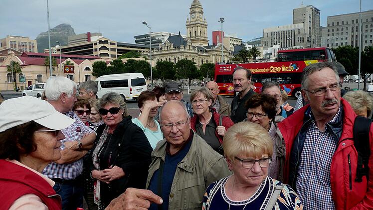 Ein umfangreiches Besichtigungsprogramm gab einen guten Einblick in das Land wie hier in Kapstadt.Foto: Günther Geiling