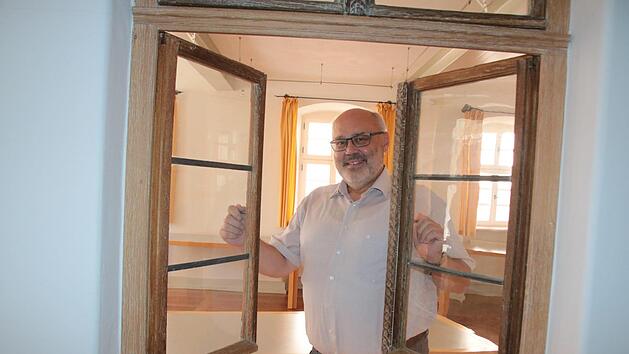 Oerlenbachs Bürgermeister Franz Kuhn (61) genießt seinen unerwarteten Vorruhestand. Archivfoto: Ralf Ruppert