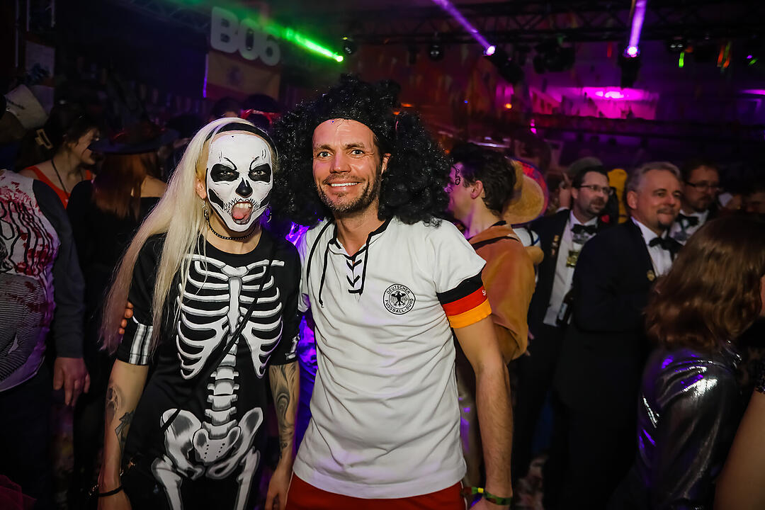 Beste Partystimmung in der Stadthalle