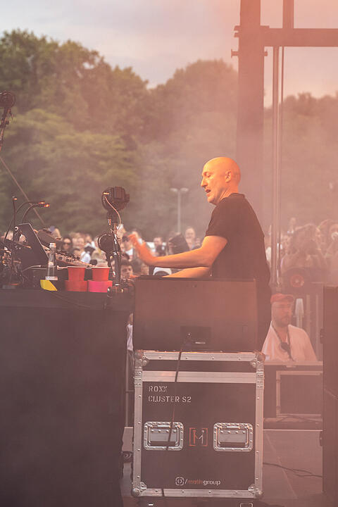 Weltstar Paul Kalkbrenner in Nürnberg. Weltstar Paul Kalkbrenner in Nürnberg.