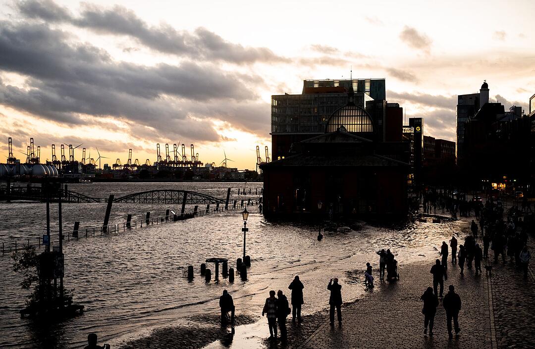 Sturmtief „Joshua“ - Hamburg