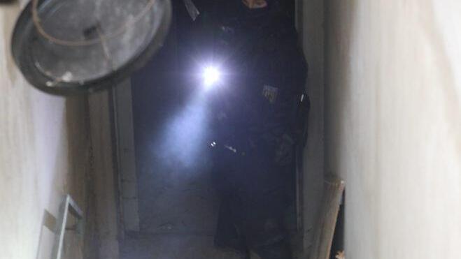 Großübung der Bundespolizei in Mainleus. Foto: Barbara Herbst