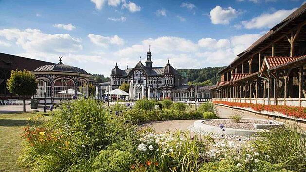 Schmuckst&uuml;ck in Bad Salzungen: der Gradiergarten. Foto: Holger Leuter