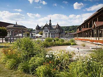 Schmuckstück in Bad Salzungen: der Gradiergarten. Foto: Holger Leuter