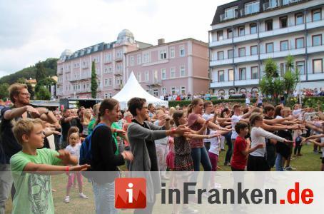 Die Stadtwette beim Rakoczy-Fest in Bad Kissingen