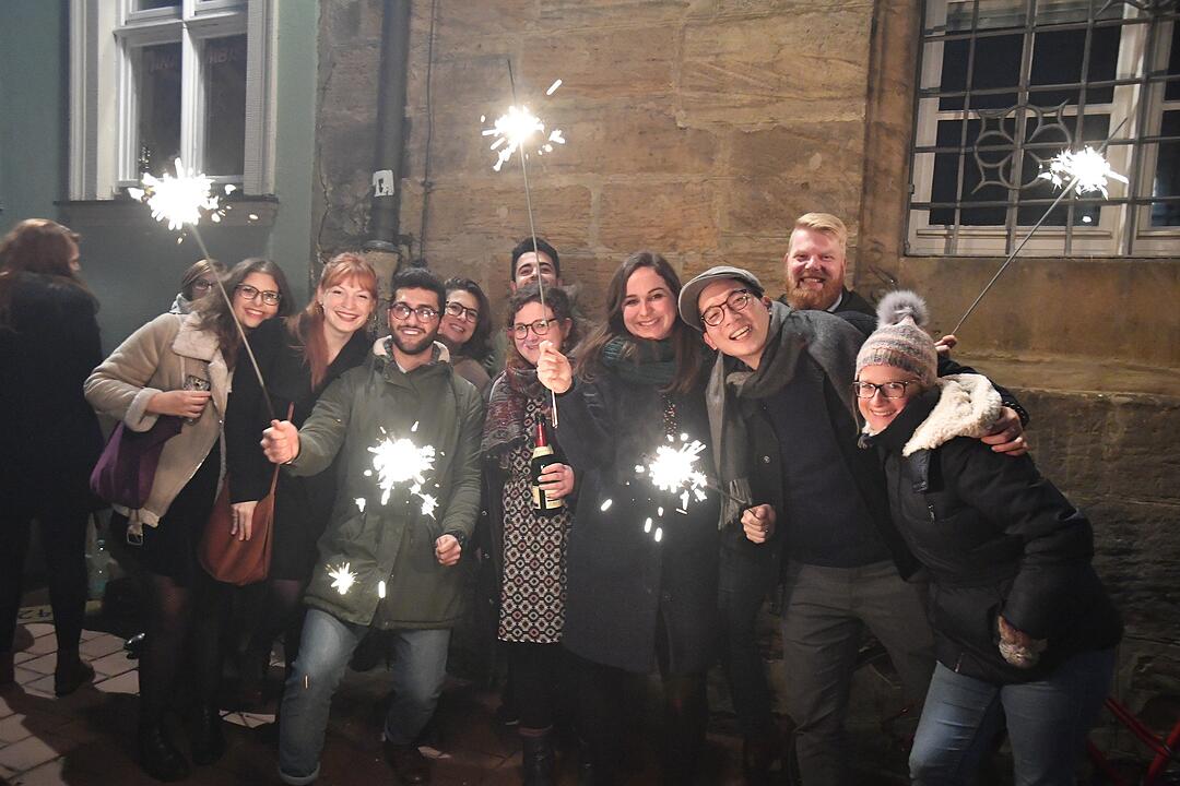 Silvester: Bamberg begrüßt 2018