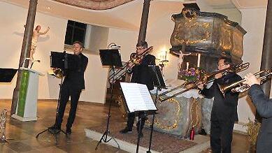 Sie machten Lust auf Mehr: Man m&ouml;chte dem Blechbl&auml;serquintett "Terza Brass" gerne wieder zuh&ouml;ren.