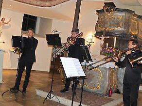 Sie machten Lust auf Mehr: Man möchte dem Blechbläserquintett "Terza Brass" gerne wieder zuhören.