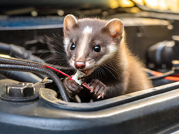 Schaden am Auto durch Marder: Diese Hausmittel helfen