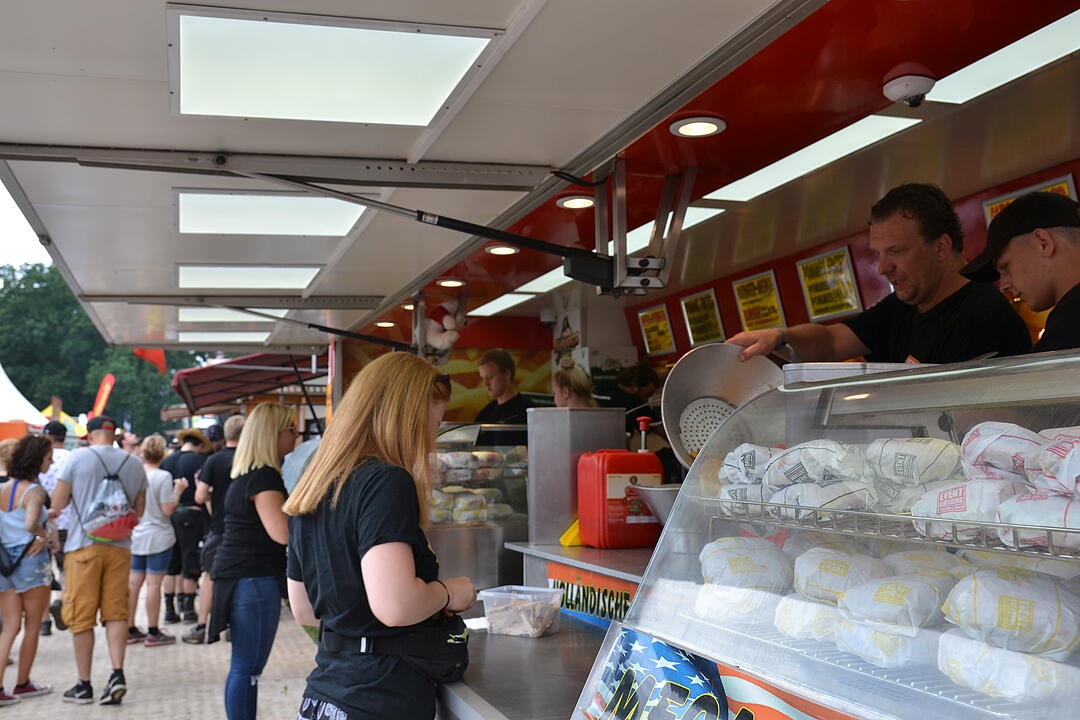 Das Essen bei Rock im Park 2018