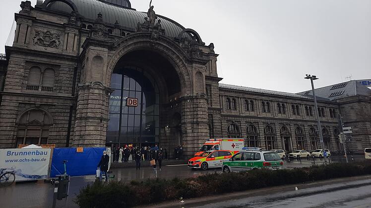 N&uuml;rnberg Hauptbahnhof Vorderansicht