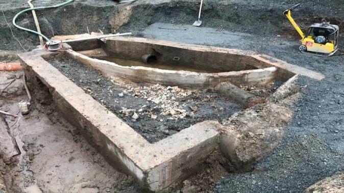 Hier stecken die Mehrkosten bei der Großbaustelle: Alte Kanäle wurden gefunden. Foto: Stadt Kulmbach