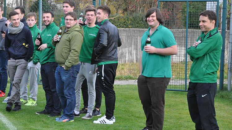 Der SV Langensendelbach schaute beim InFranken-Kick zu. Foto: Hühnlein