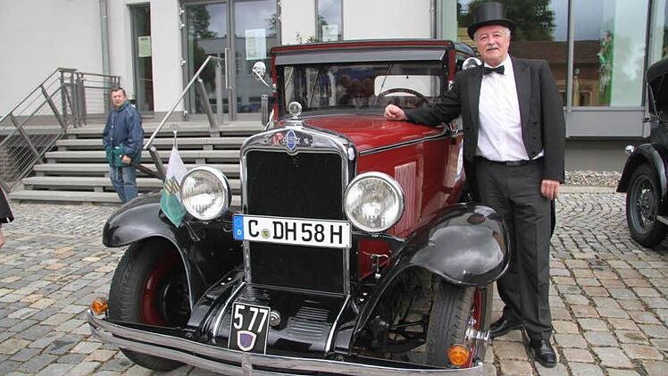 Impressionen vom Oldtimer-Treffen in Kulmbach.  Foto: Sonja Adam
