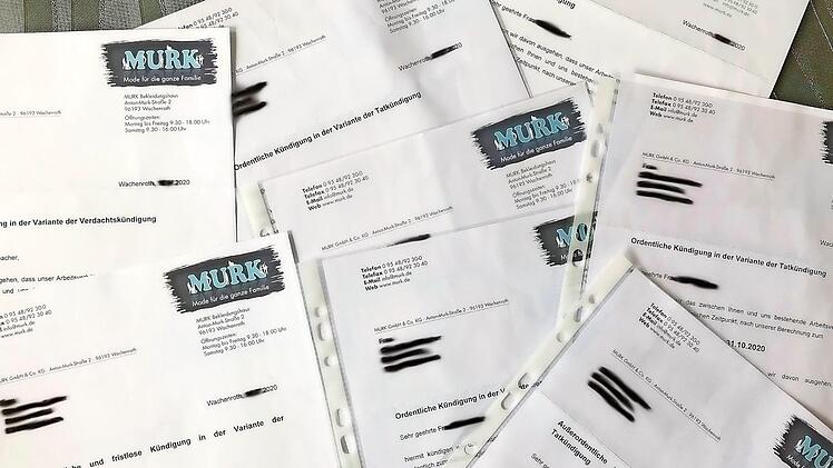 Die Gekündigten erhielten innerhalb eines halben Jahres zwischen sechs und zehn Kündigungen. Aus Sicht der Betroffenen mit völlig absurden Begründungen. Aus Sicht der Anwälte oftmals nicht annähernd korrekt, weil Begründungen, Daten oder Unterschriften fehlten.  Foto: Michael Busch