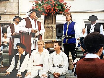 1996 wurde das erste historische Stadtspektakel in Kronach er&ouml;ffnet.