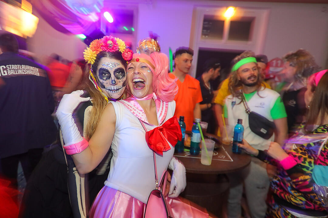 Beste Partystimmung in der Stadthalle