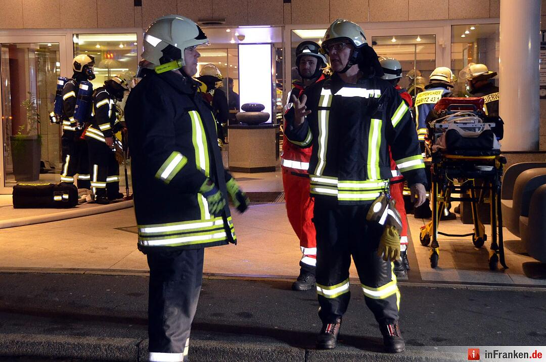 Hotelbrand in Bad Kissingen: 130 Gäste evakuiert