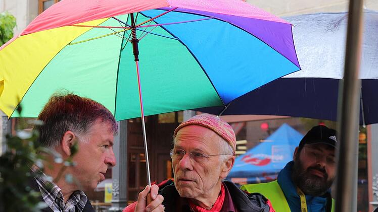 Impressionen von der "Speakers' Corner"Foto; Katrin Geyer