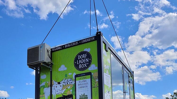 Erste "Dorfladenbox" in Franken feiert Eröffnung - Betreiber erläutert Konzept