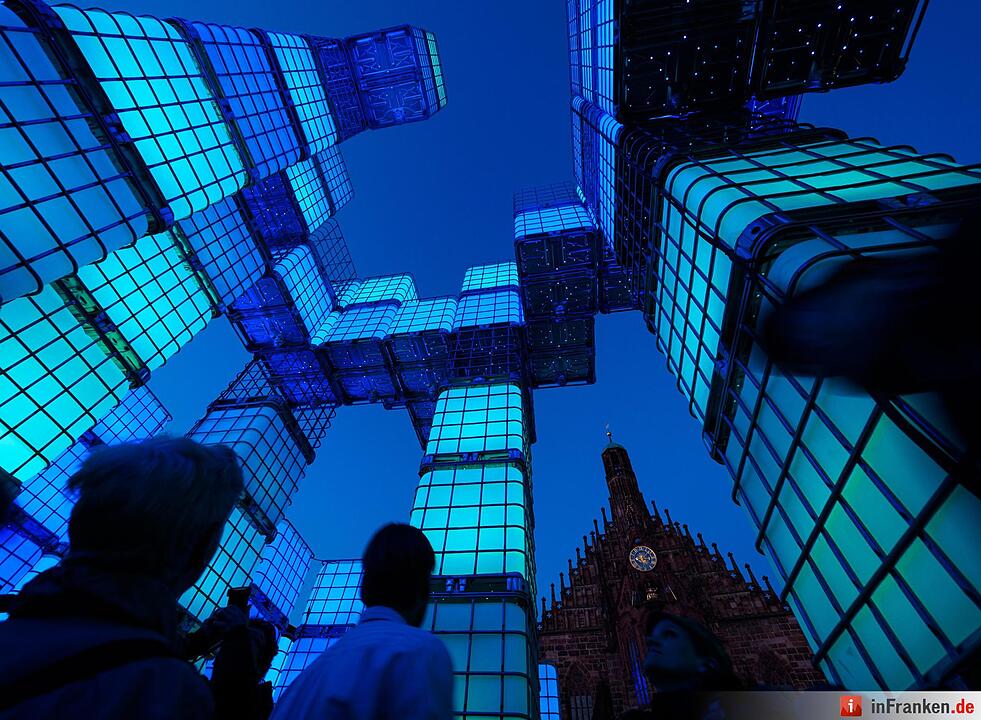 "Blaue Nacht" in Nürnberg