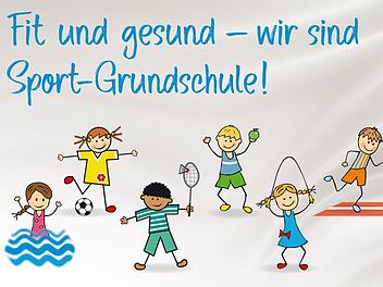 Das neue Logo f&uuml;r die "Sport-Grundschule" in Knetzgau
